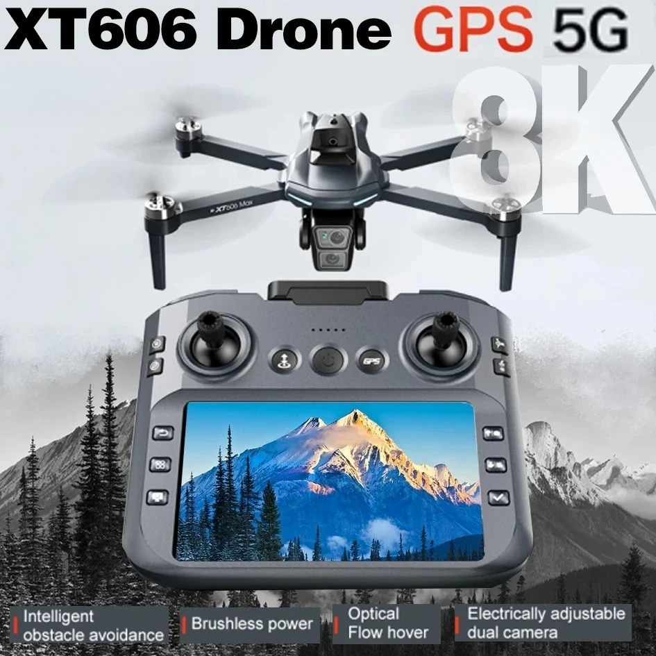 Jjrc Drone X12 - Original XT606 Drone Professional 8K HD