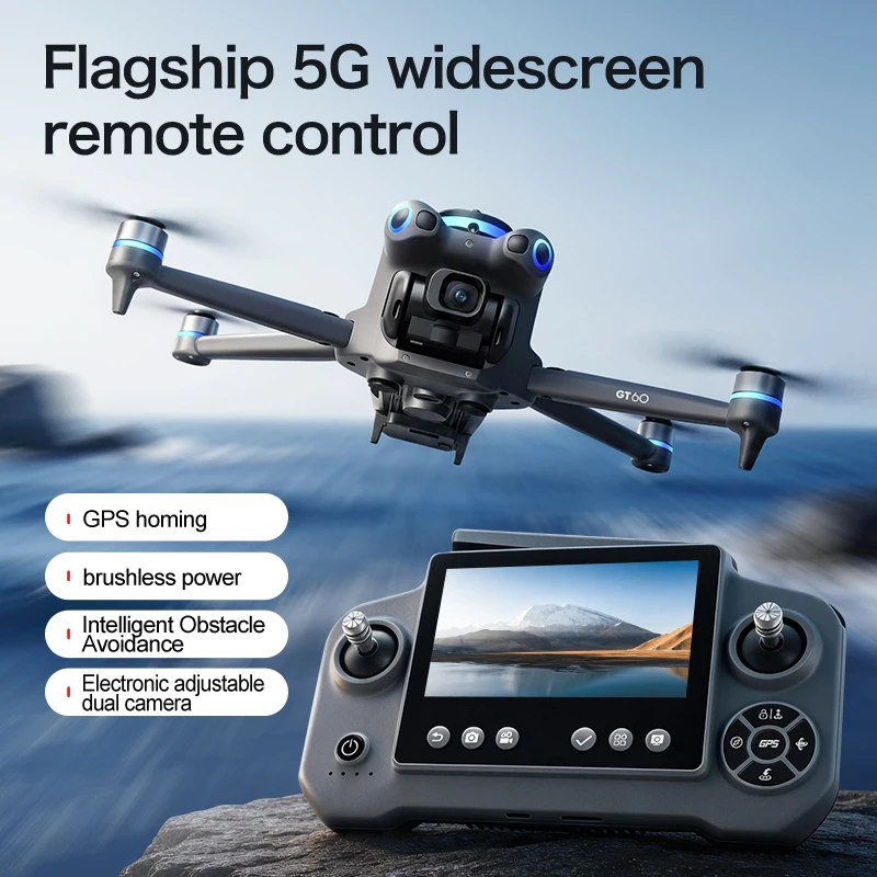 GT60 4K/6K/8K Camera GPS Drone - Drone Gps Mount review and price