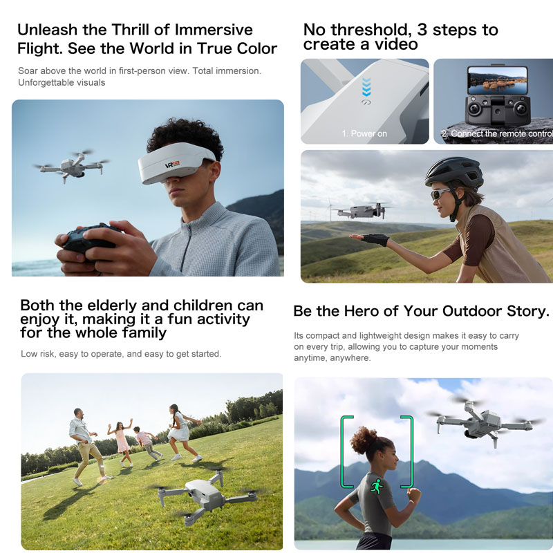 New Aeri100 Drone with VR Opti - Jjrc Drone X12 review and price
